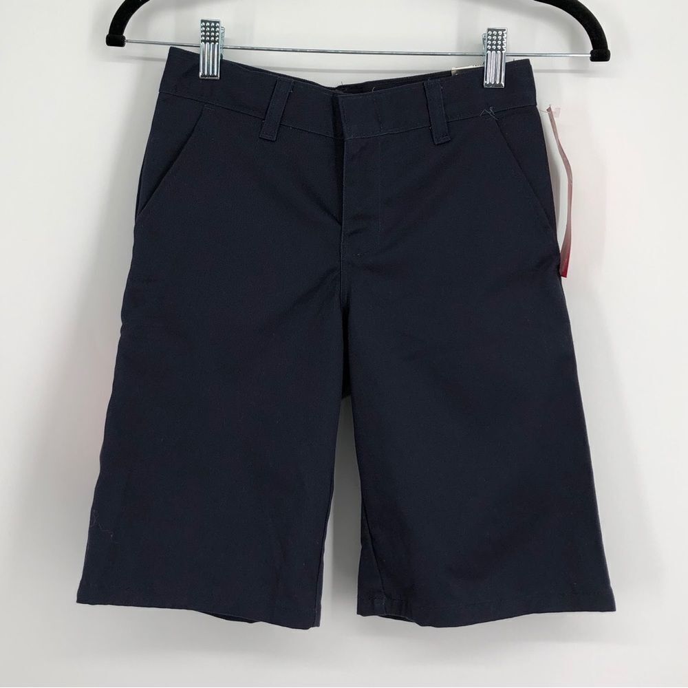 🆕 Dickies Boys Navy Classic Bermuda Short Size‎ 12R NWT